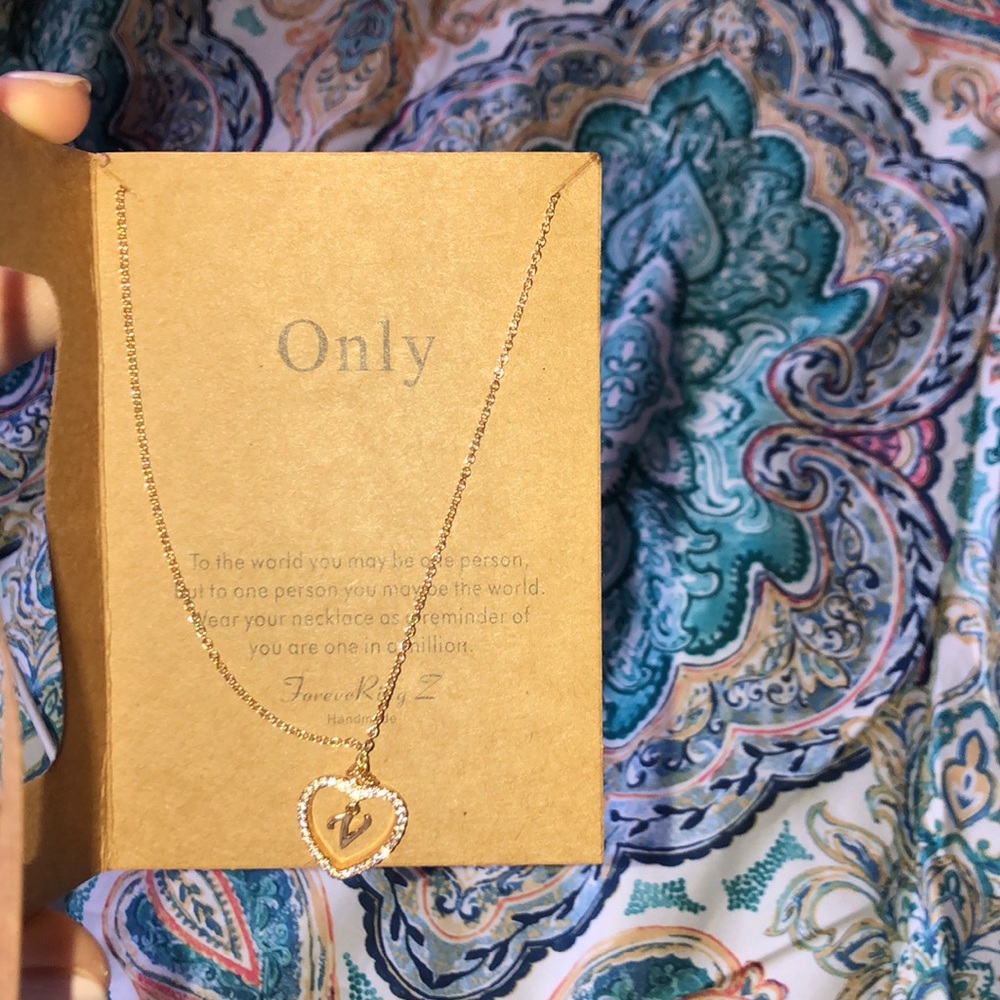 V necklace